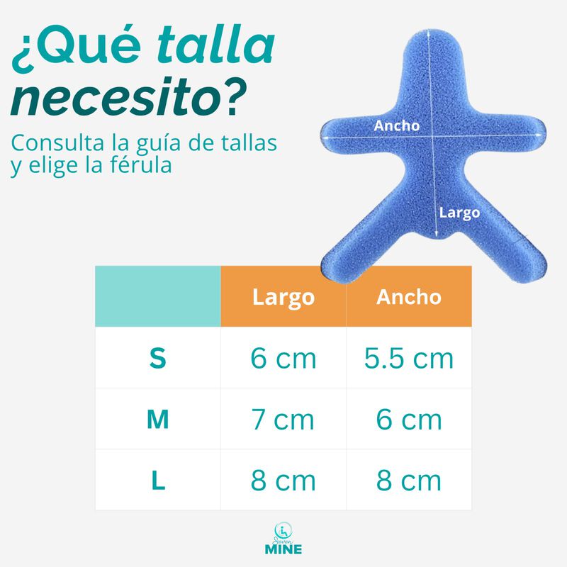 F&eacute;rula Para Dedo Tipo Rana Ajustable Inmoviliza... image number null