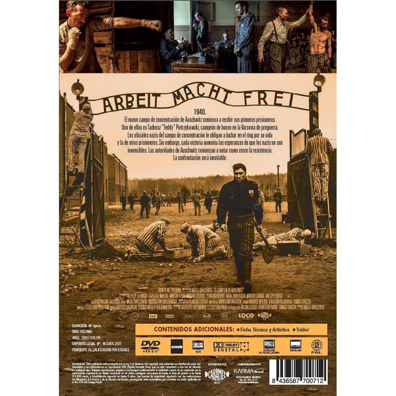 El campe&oacute;n de Auschwitz [DVD] image number null