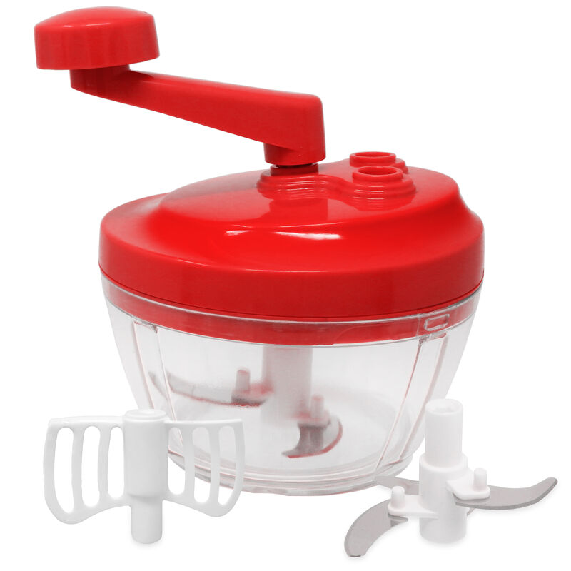 Procesador Alimentos Manual Tornado Rojo image number null