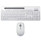 TechZone Teclado y Mouse Inalámbrico 1600 DPIs con Soporte para Celular
