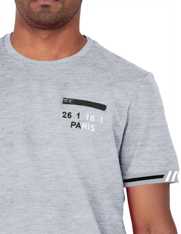 Playera Casual Caballero Premium Cuello Redondo... image number null