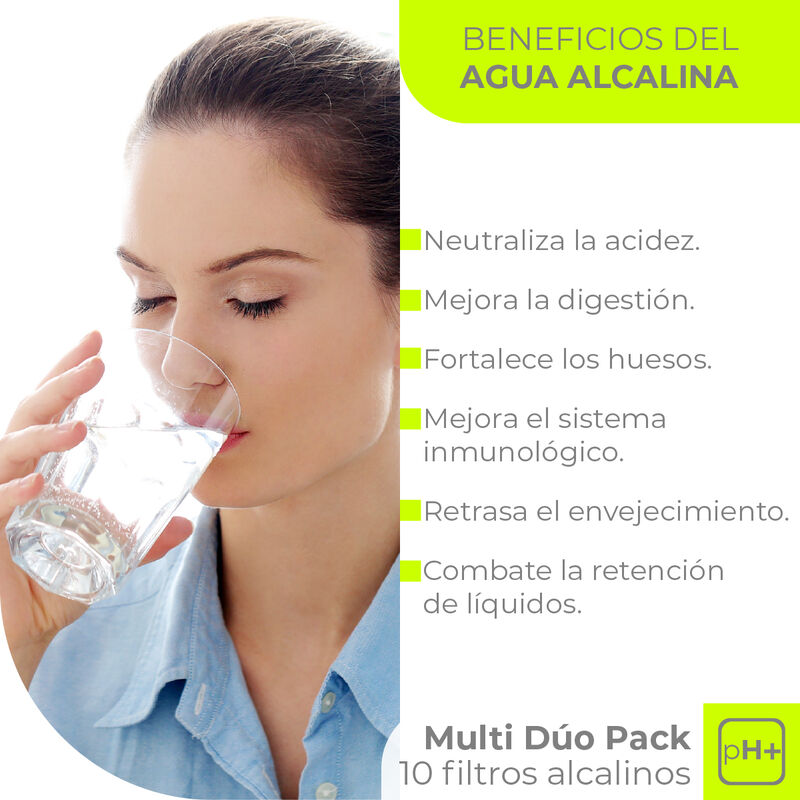 Minato Set De Filtros Alcalinos Multi D&uacute;o Pack ... image number null