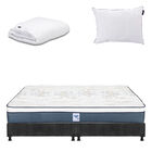 Colch&oacute;n King Size Cantabria + Box + Almohada One + Protector Cloud