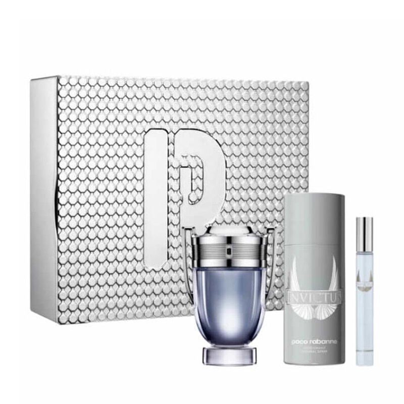 Set De Perfume Paco Rabanne Invictus Eau De Toi... image number null