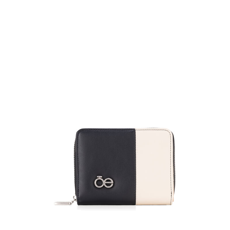 Cartera Hibrida Mediana Con Herraje Color Negro image number null