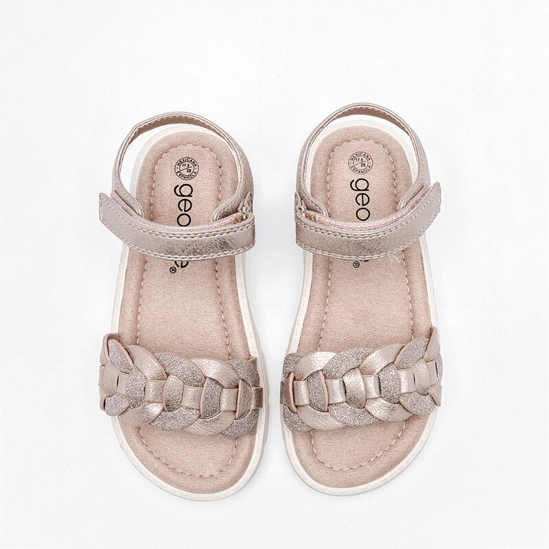 Georgie Boy Sandalia para ni&ntilde;a rosa image number null