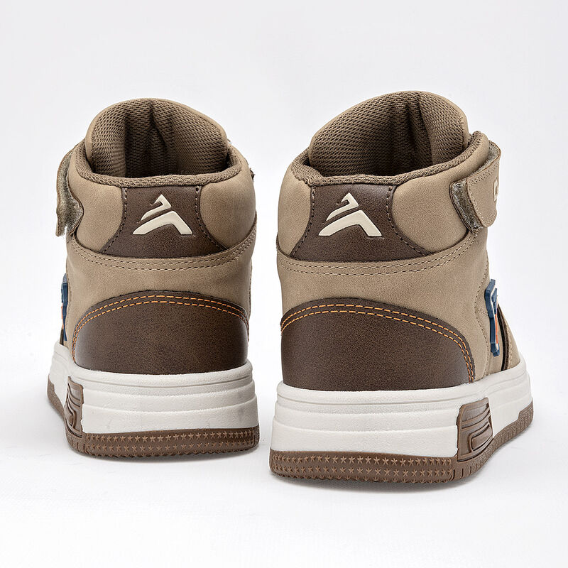 Clasben Tenis urbano para ni&ntilde;o. Beige caf&eacute; image number null