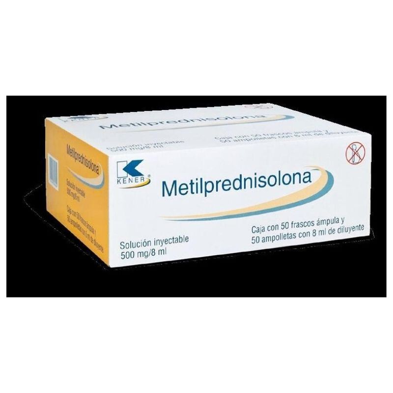 Metisona C 50 Fac Amp 500mg/8ml caja con 50 fra... image number null