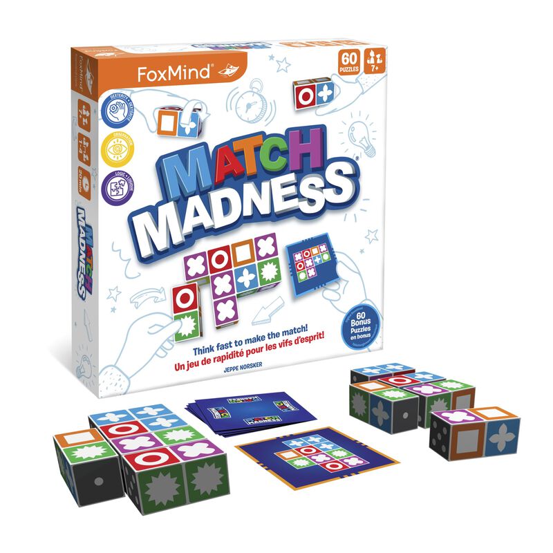 Juego De Mesa Foxmind Match Madness Dual Mode R... image number null