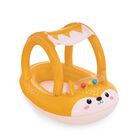 Barquito hinchable infantil con parasol Friendl... Barquito hinchable infantil con parasol Friendly Fox de Bestway