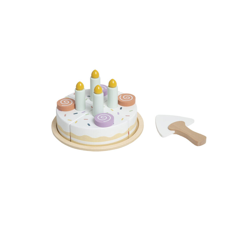 JUGUETE DE MADERA CELEBRA CON PASTEL image number null