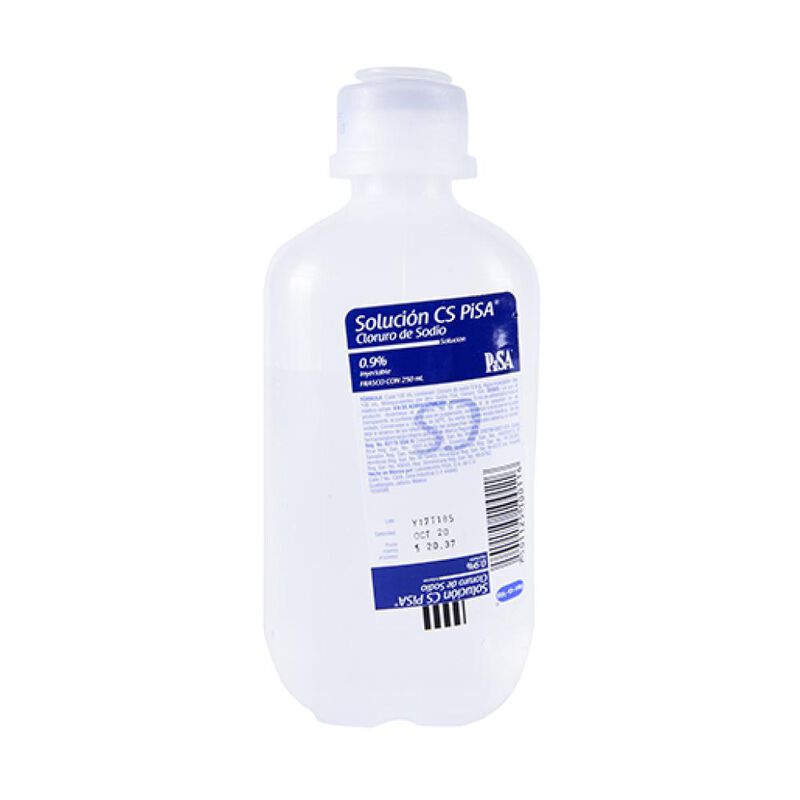 Soluci&oacute;n Inyectable  Cloruro De Sodio .9% Mg 25... image number null