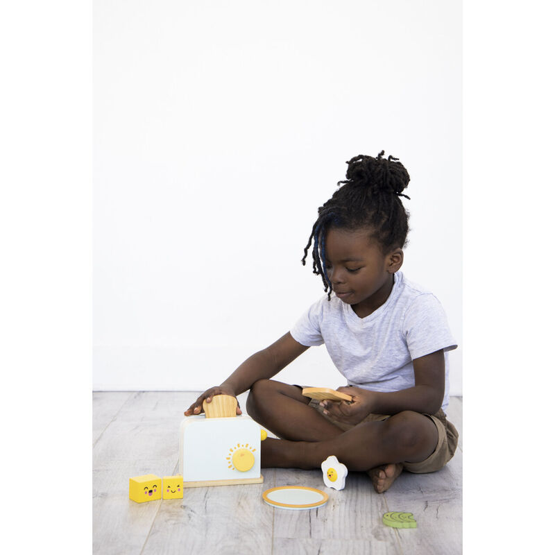 JUGUETE DE MADERA SET DE TOSTADORA image number null
