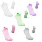Fruit of the Loom 7 Pares de Tines cortos para Ni&ntilde;a, Color Multicolor ,Talla Mediana, Sin felpa