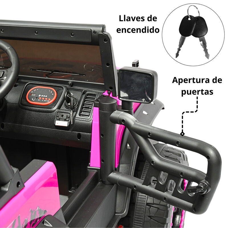 Montable Electrico Camioneta 4x4 para Ni&ntilde;os Blu... image number null