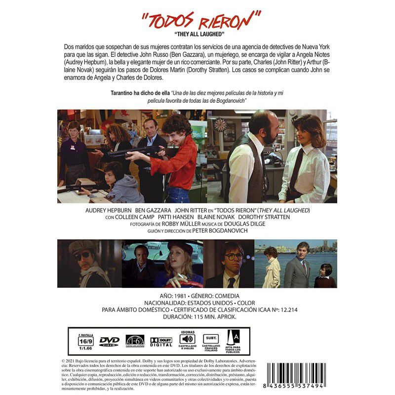 Todos Se Rieron [dvd] (1981) image number null