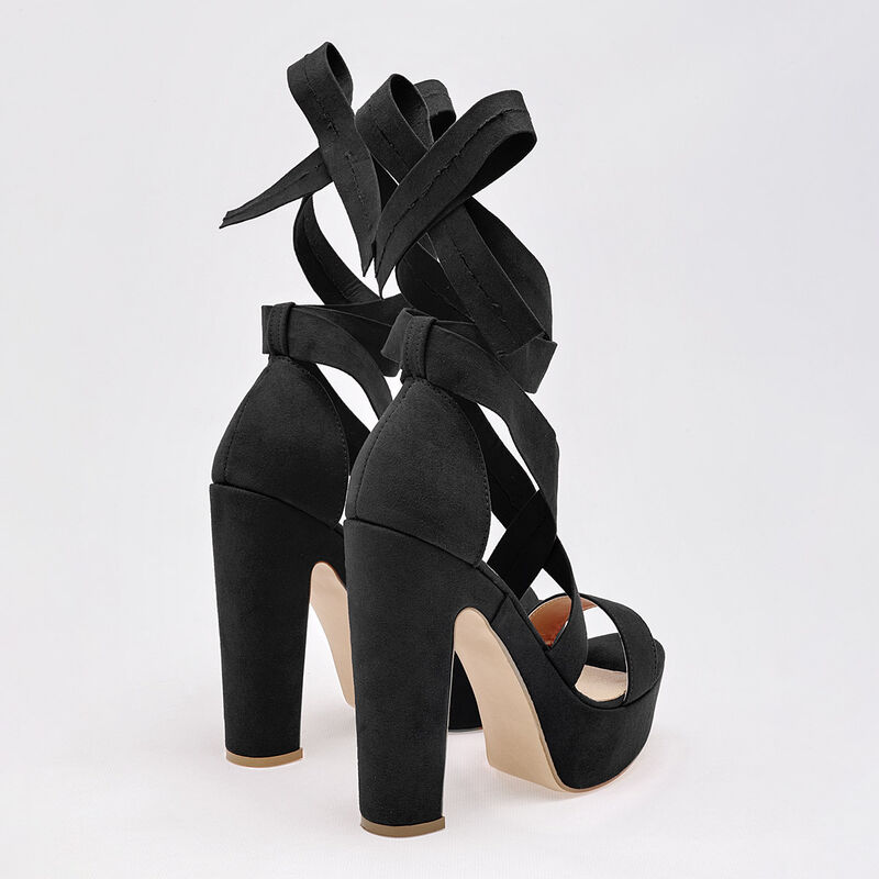 D'Cristian Zapatilla para mujer negro image number null