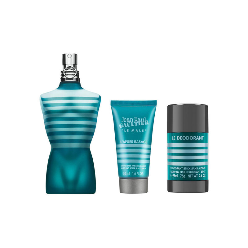 Set Jean Paul Gaultier Le Male 3pzs 125ml Edt S... image number null