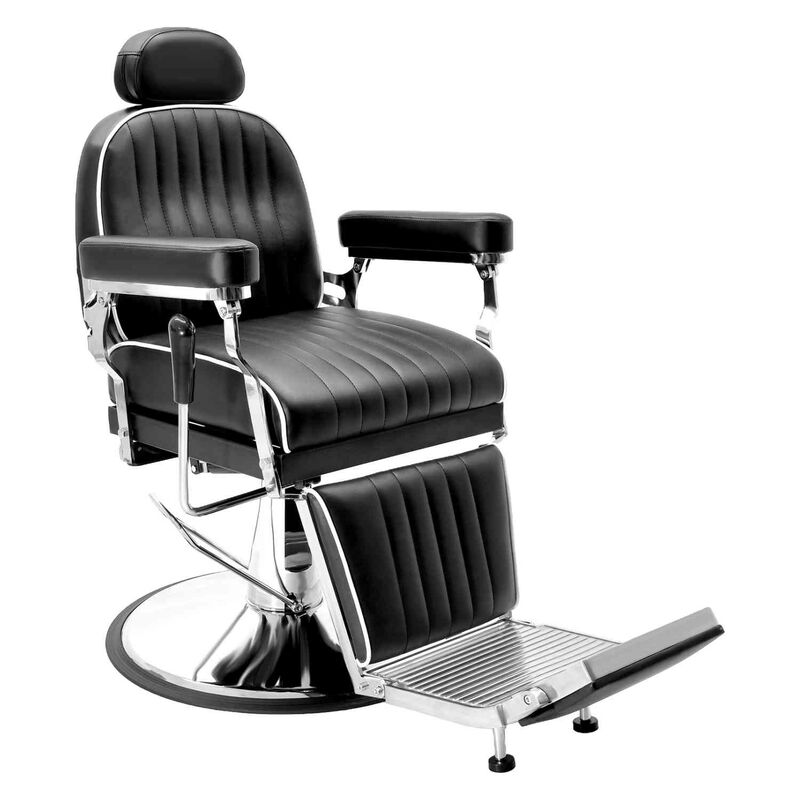 Sill&oacute;n Silla Barberia Est&eacute;tica Respaldo Ajustab... image number null