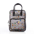 Mochila Mini Backpack Bolso Snoopy Y Sus Amigos Gris Oficial