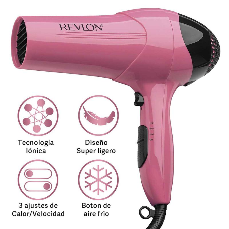 Secadora De Cabello Revlon Frizz Control 1875w ... image number null