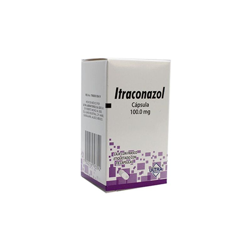 Itraconazol 100 Mg 15 C&aacute;psula(s) image number null