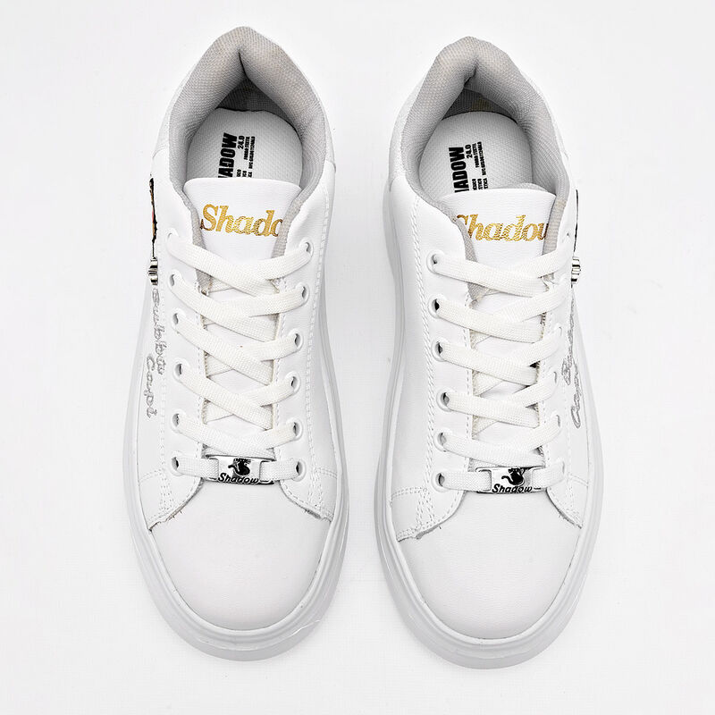 Shadow tenis para mujer blanco plata cod 140815... image number null