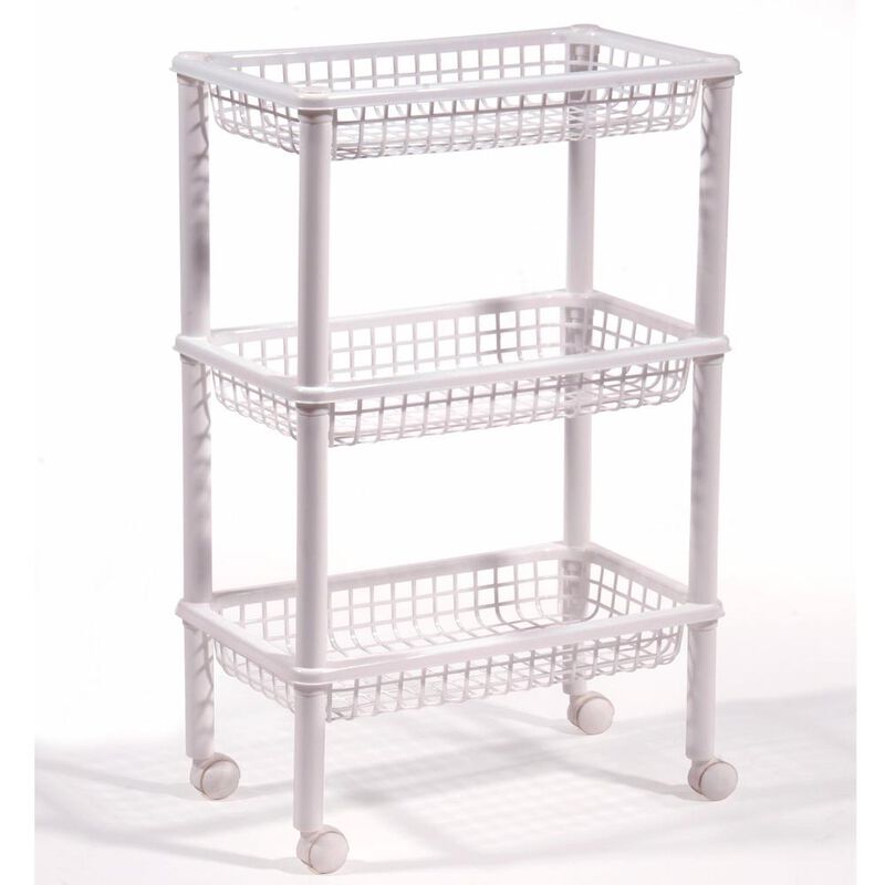 Repisa Estante Esquinero 3 Cestas Cocina Fruta ... image number null