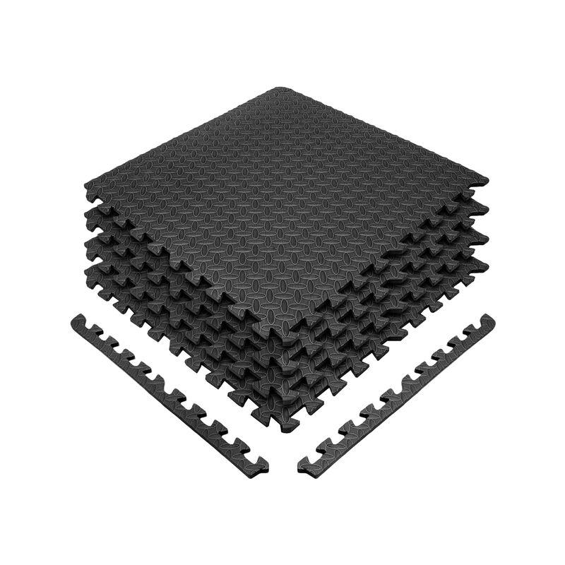 Tapete Foamy Negro para Ejercicio 4 piezas Blue... image number null