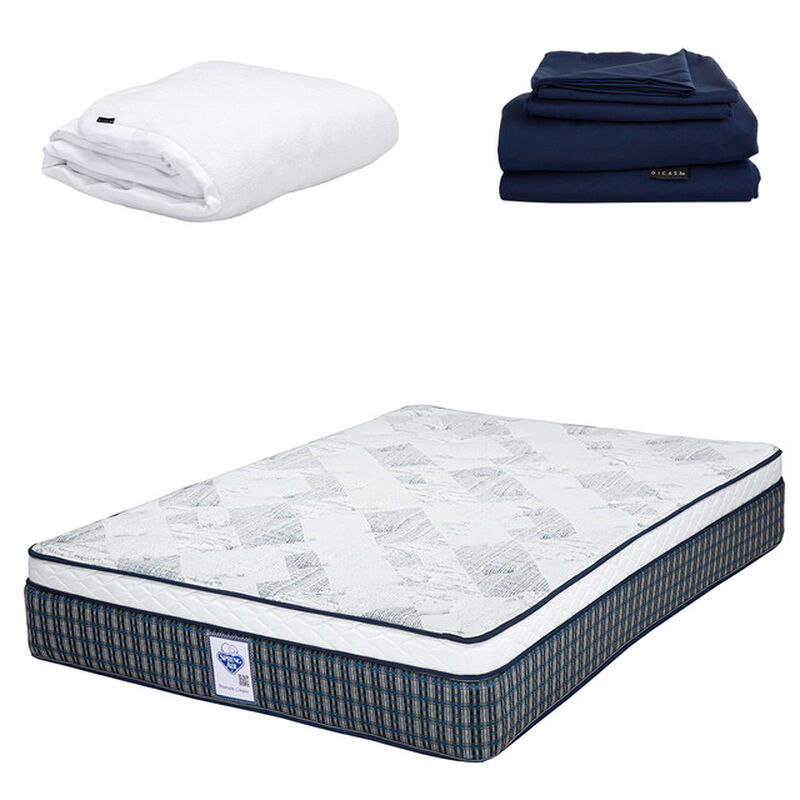 Colch&oacute;n Matrimonial Cardona + Protector Cloud +... image number null