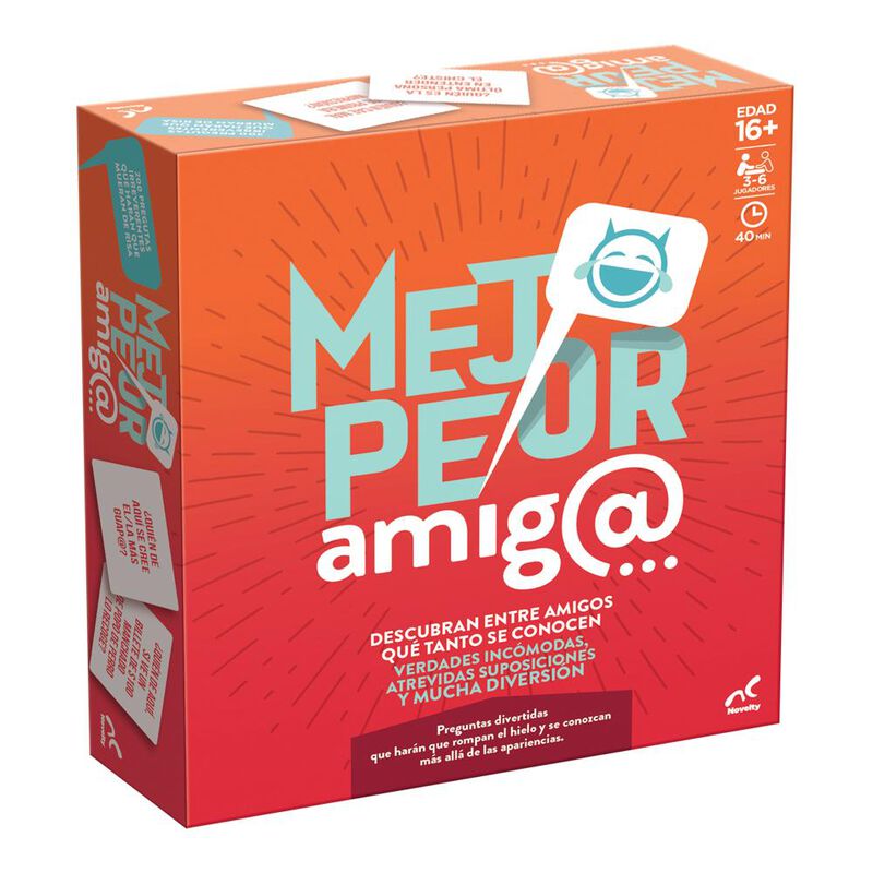 Juego de Fiesta Mejor Peor Amigo image number null
