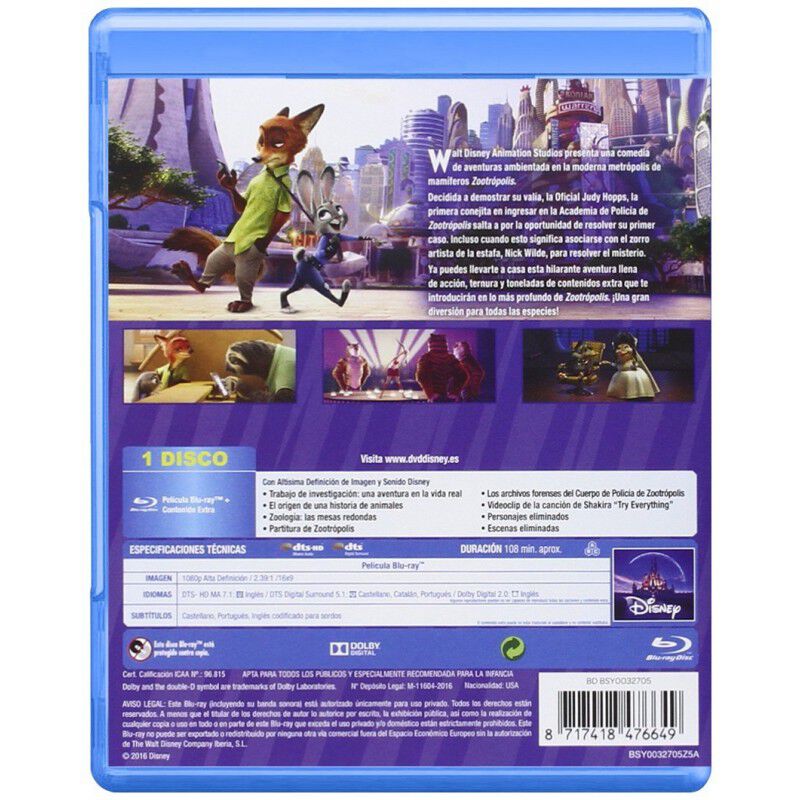 Zootopia [Blu-ray] image number null