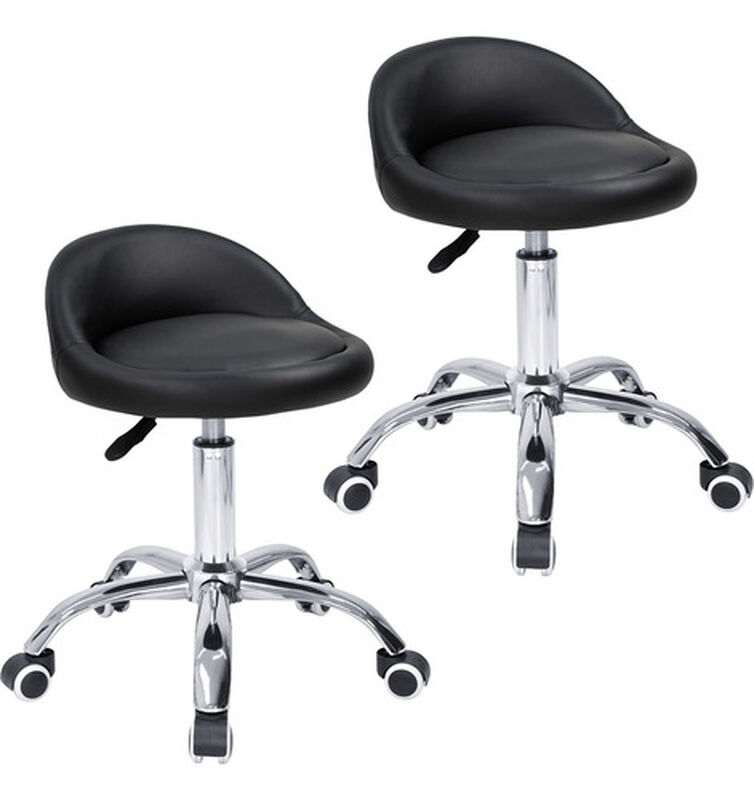 Set 2 Bancos Tabuerete Neumatico Ajustable Ofic... image number null