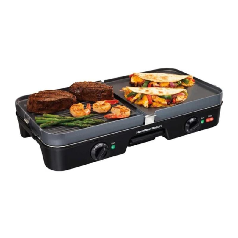 Parrilla Plancha El&eacute;ctrica Hamilton Beach 3 En ... image number null