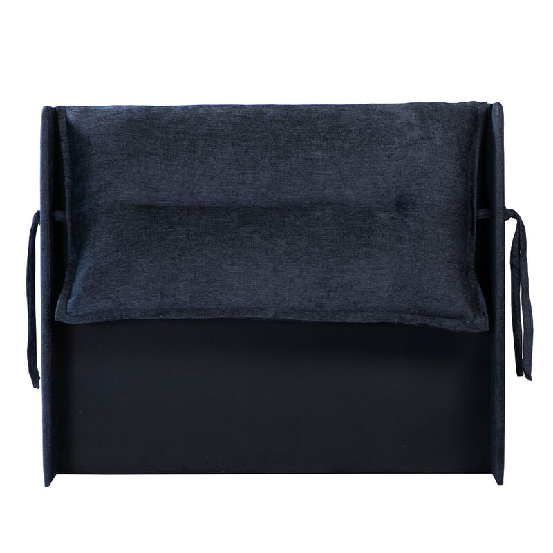 Cabecera King Size Dicasa Nordica Indigo image number null