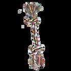 Fancy Pets Juguete en Foma de Hueso de Soga con Pelota de Tenis para Perro