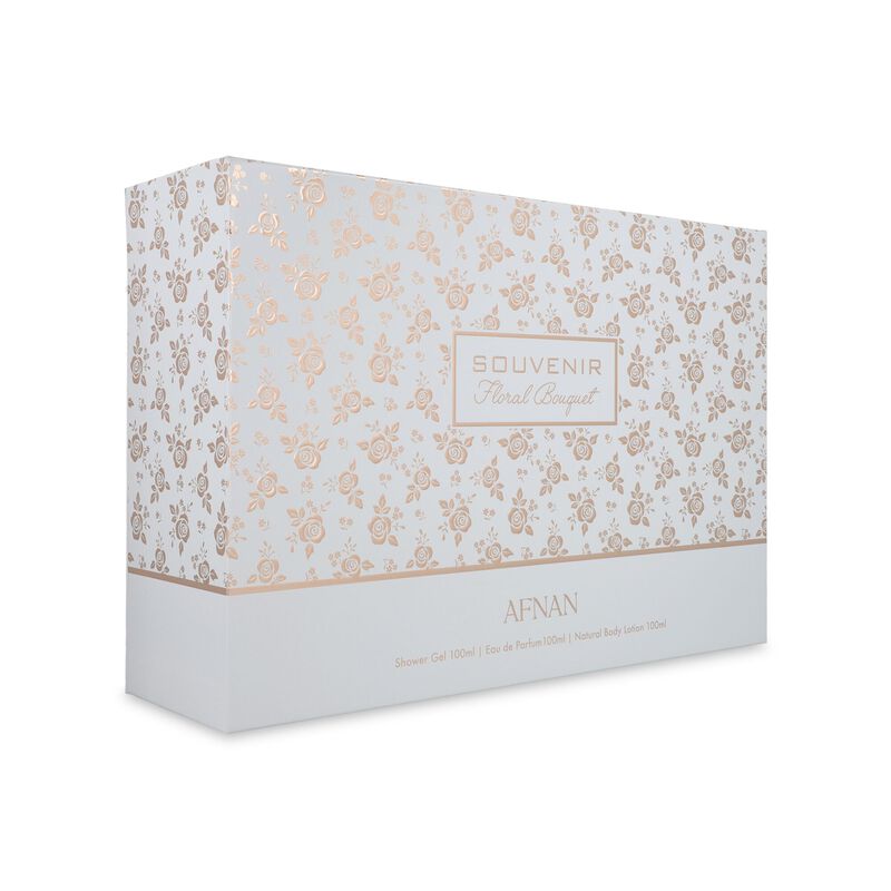 Set Afnan Souvenir Floral Bouquet 3Pzs 100Ml Ed... image number null