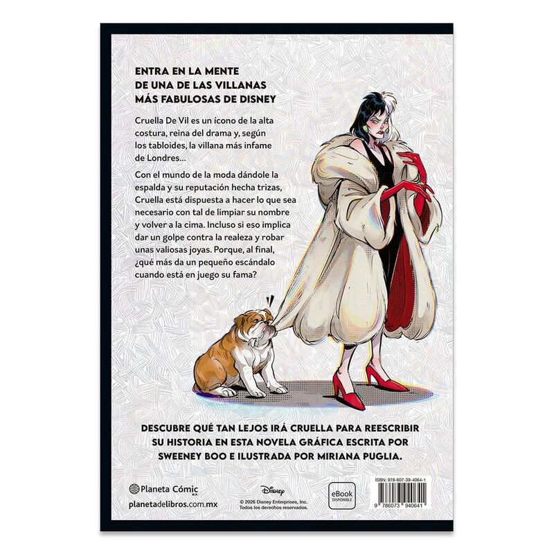 Villanos. Cruella. Novela Gr&aacute;fica, De Disney, P... image number null