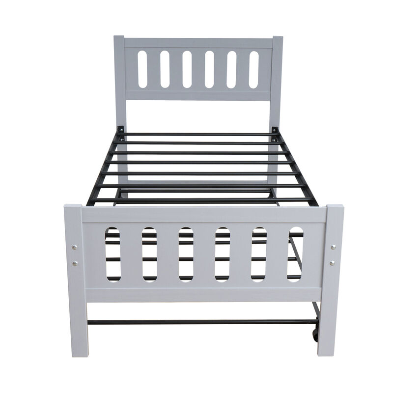 Cama Baja Cherokee Gris image number null