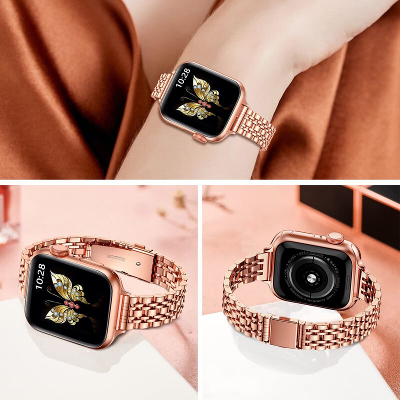 Correa Para Apple Watch Miohhr, Delgada, Metal,... image number null