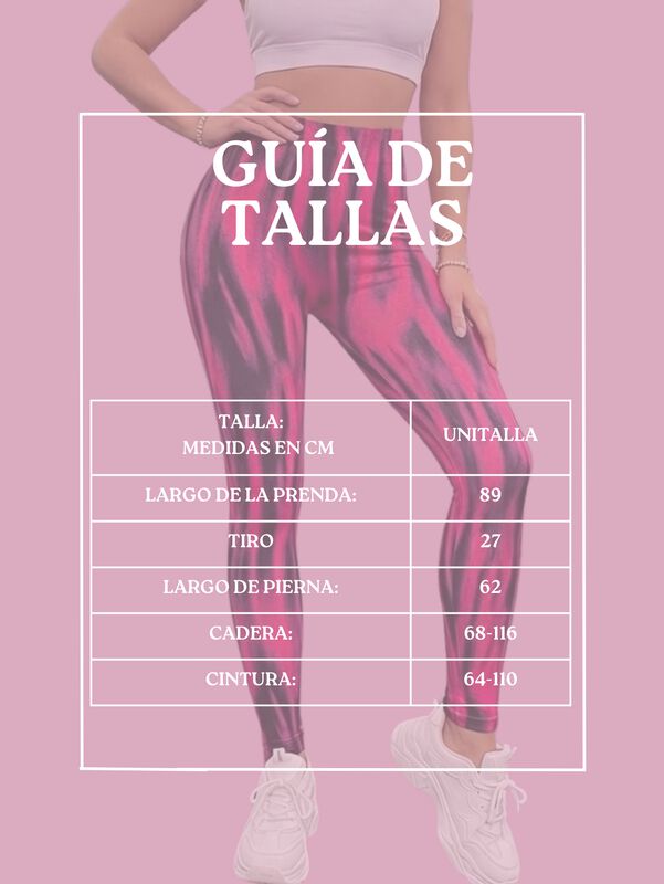 Legins Deportivo Mujer LIC-0209 Fucsia Legging ... image number null