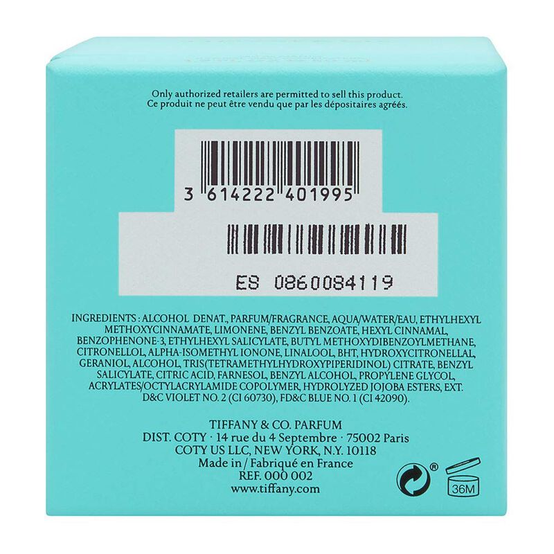 Perfume Tiffany & Co Eau De Parfum En Aerosol, ... image number null