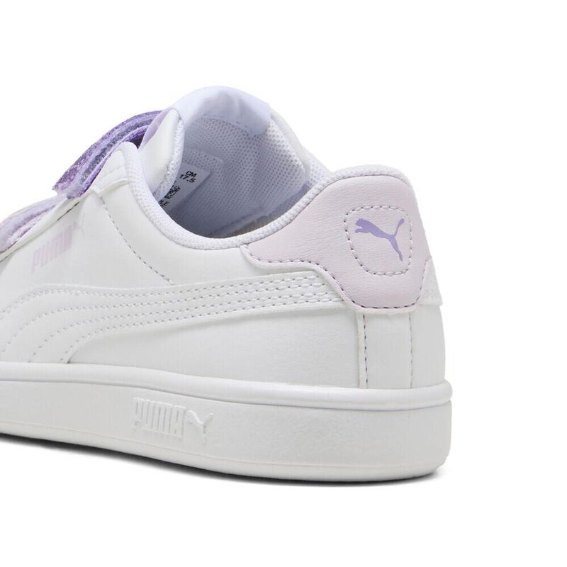 Tenis Puma Smash 3.0 L Glitter Velcro para Ni&ntilde;a... image number null