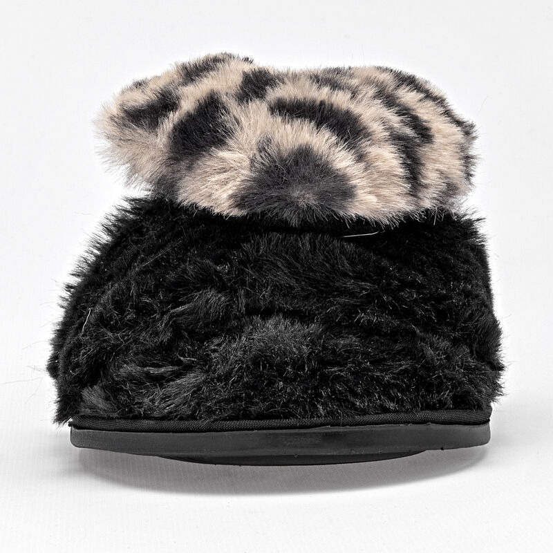 Arra pantufla para mujer negro beige cod 140207... image number null