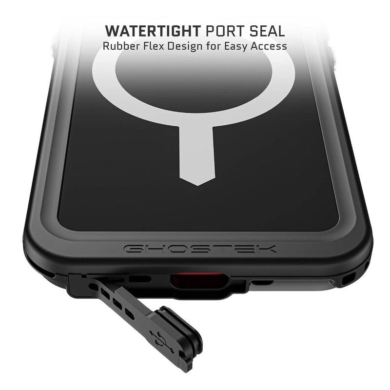 Funda GHOSTEK Nautical para iPhone 15 Negra Mag... image number null