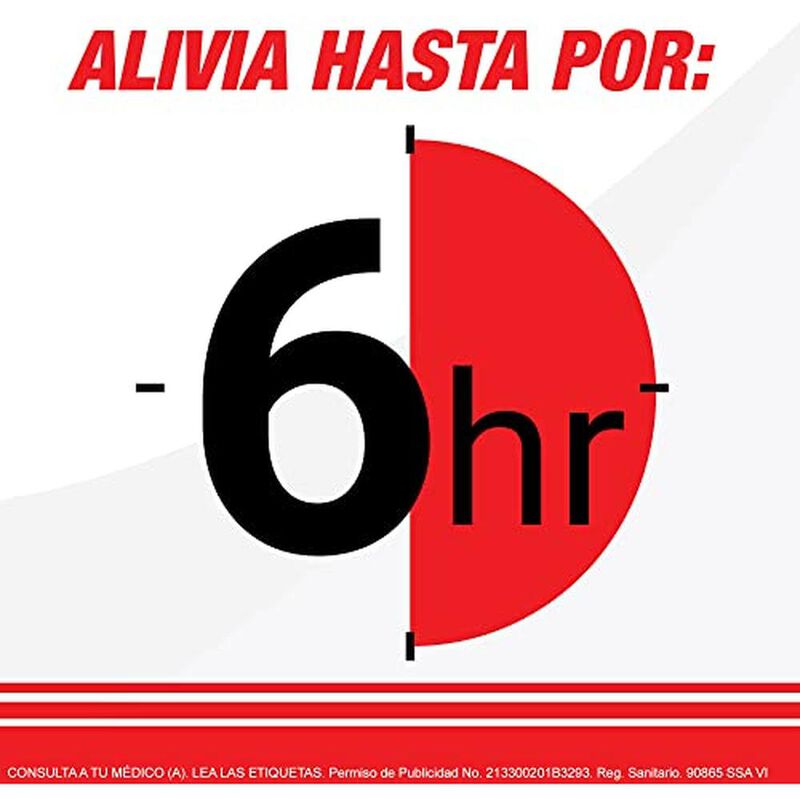 Tempra 500mg Paracetamol, Dolor Y Fiebre, Caja ... image number null