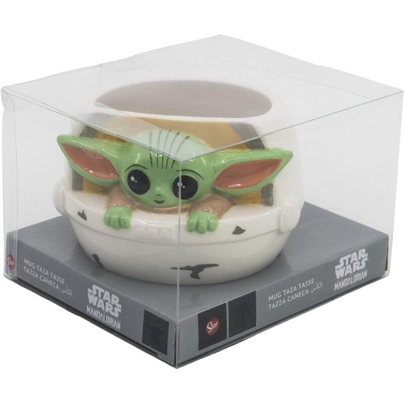 Taza 3D Grogu En Cuna Star Wars The Mandalorian... image number null