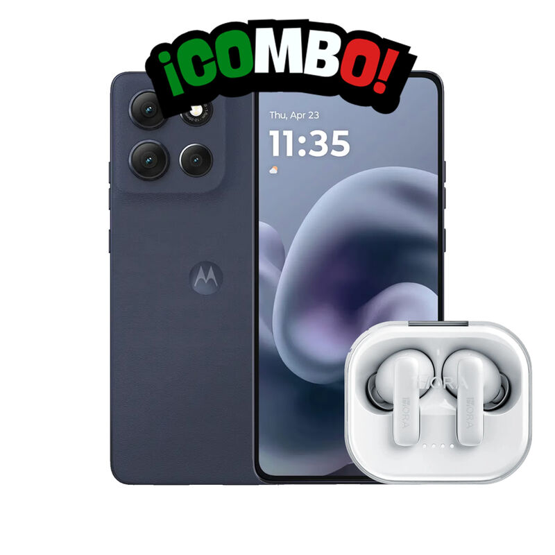 Motorola Moto G86 5g 8+256gb Ram Azul + Audifon... image number null