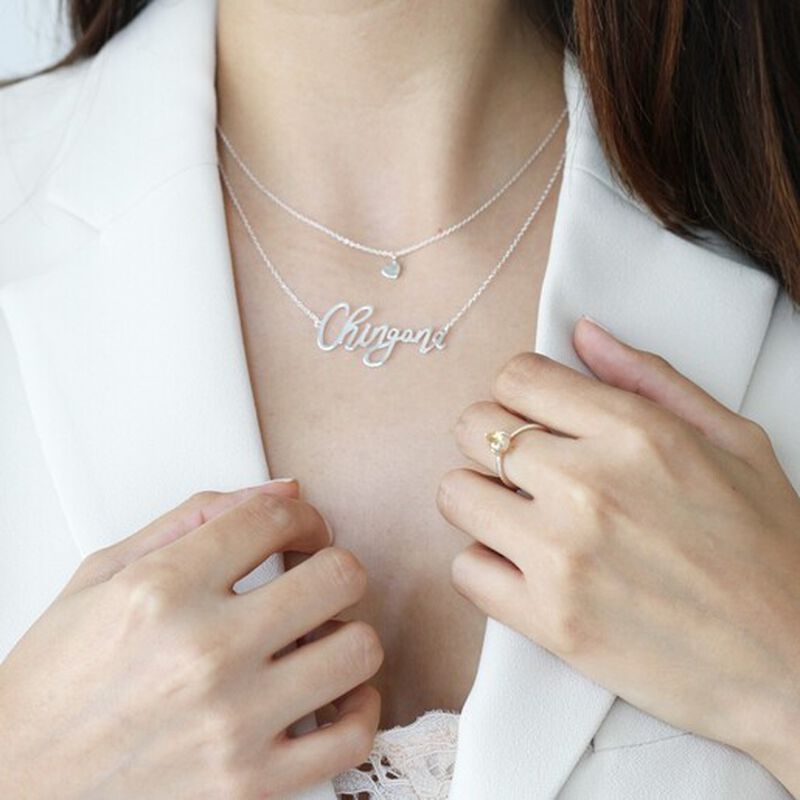 Collar Chingona de Plata image number null