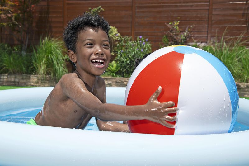 Alberca semi inflable redonda. 1/mod.  1.83mx51... image number null